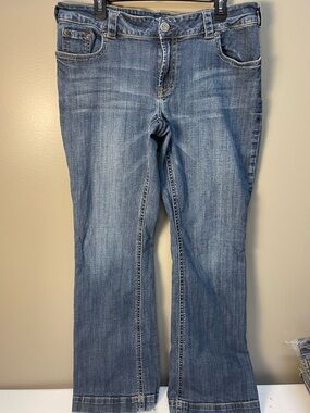 Stetson Women's Light Blue Flare Jeans